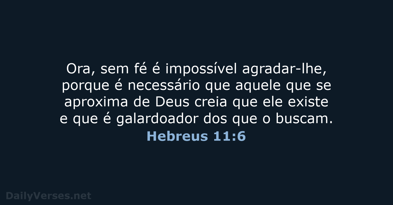 Hebreus 11:6 - ARC