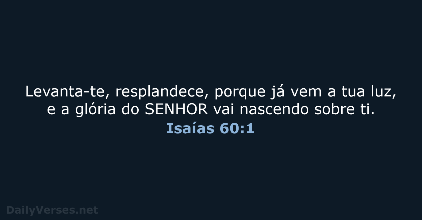 Isaías 60:1 - ARC