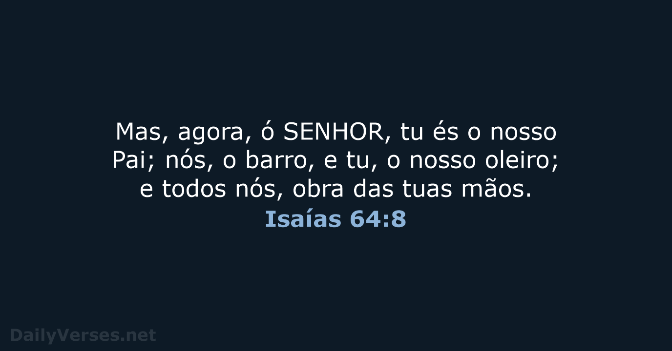 Isaías 64:8 - ARC