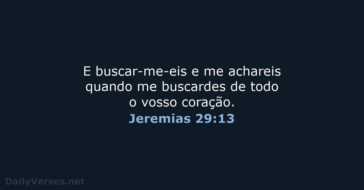 Jeremias 29:13 - ARC
