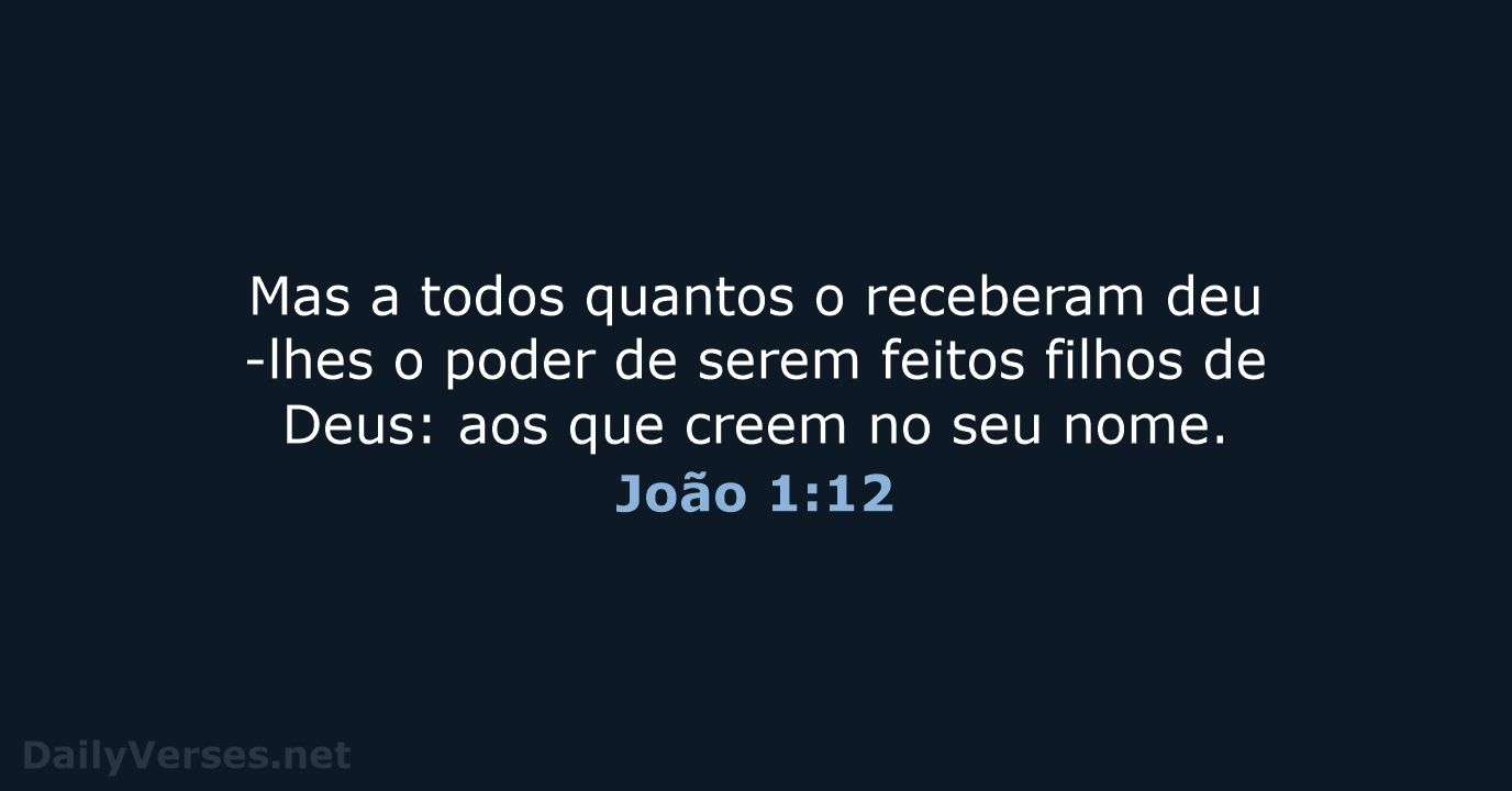 João 1:12 - ARC