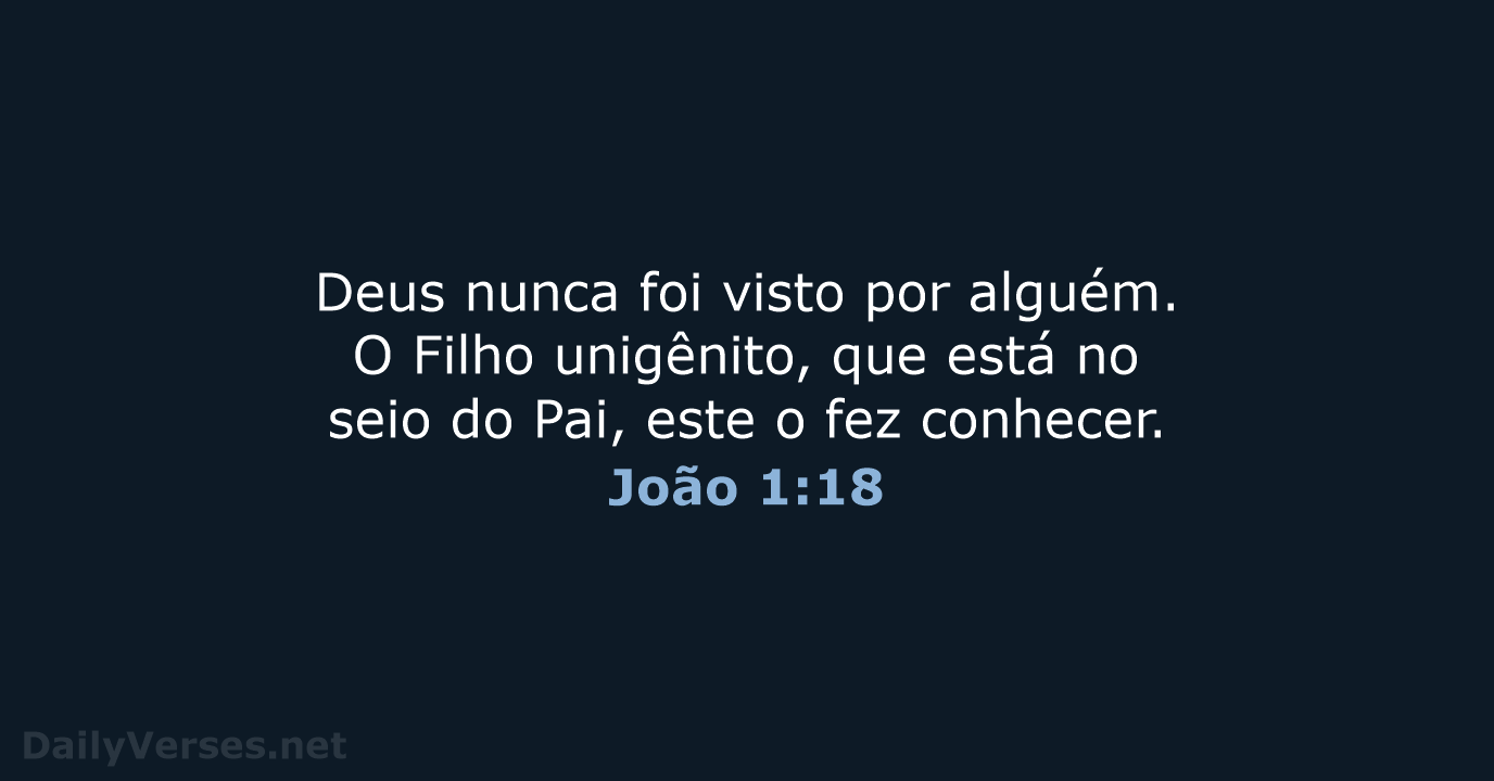 João 1:18 - ARC