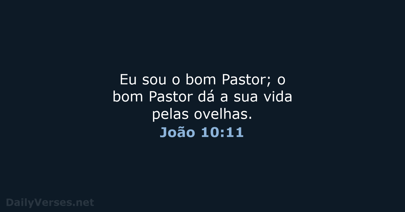 João 10:11 - ARC