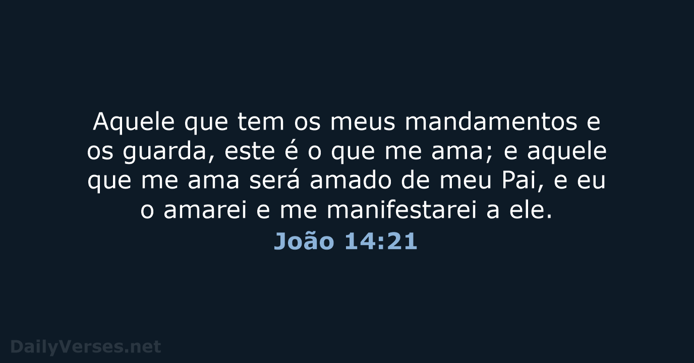 João 14:21 - ARC