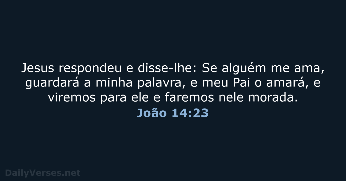 João 14:23 - ARC