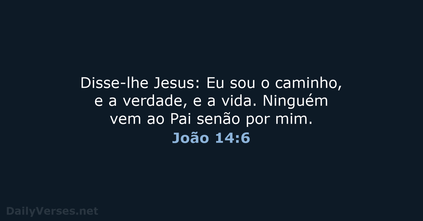 João 14:6 - ARC