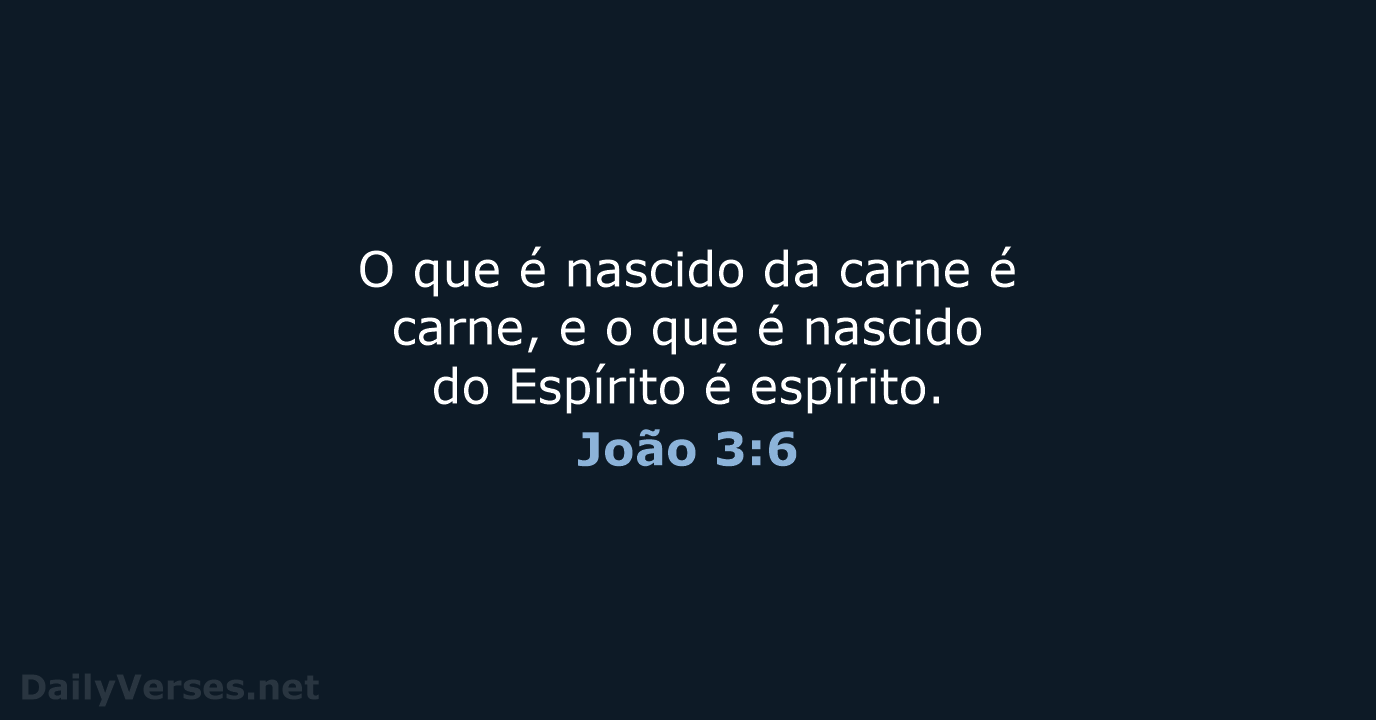 João 3:6 - ARC