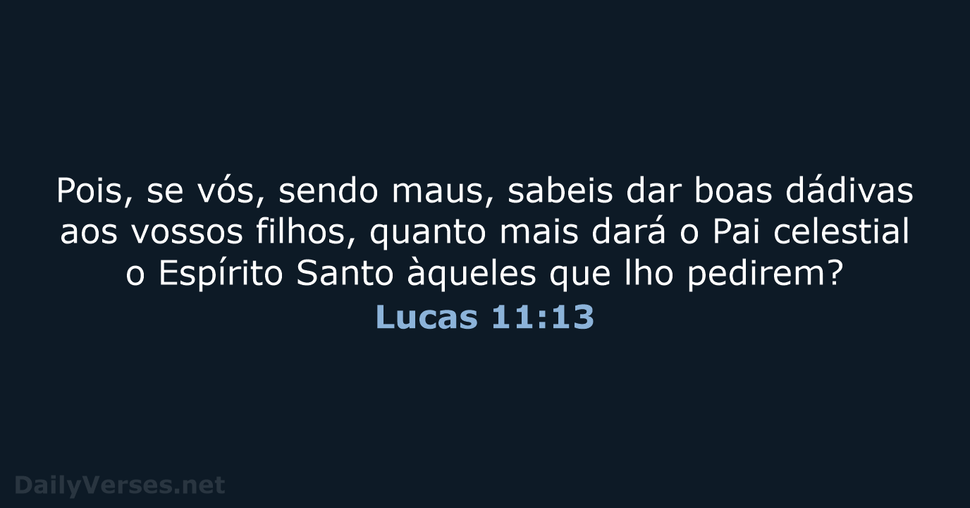 Lucas 11:13 - ARC
