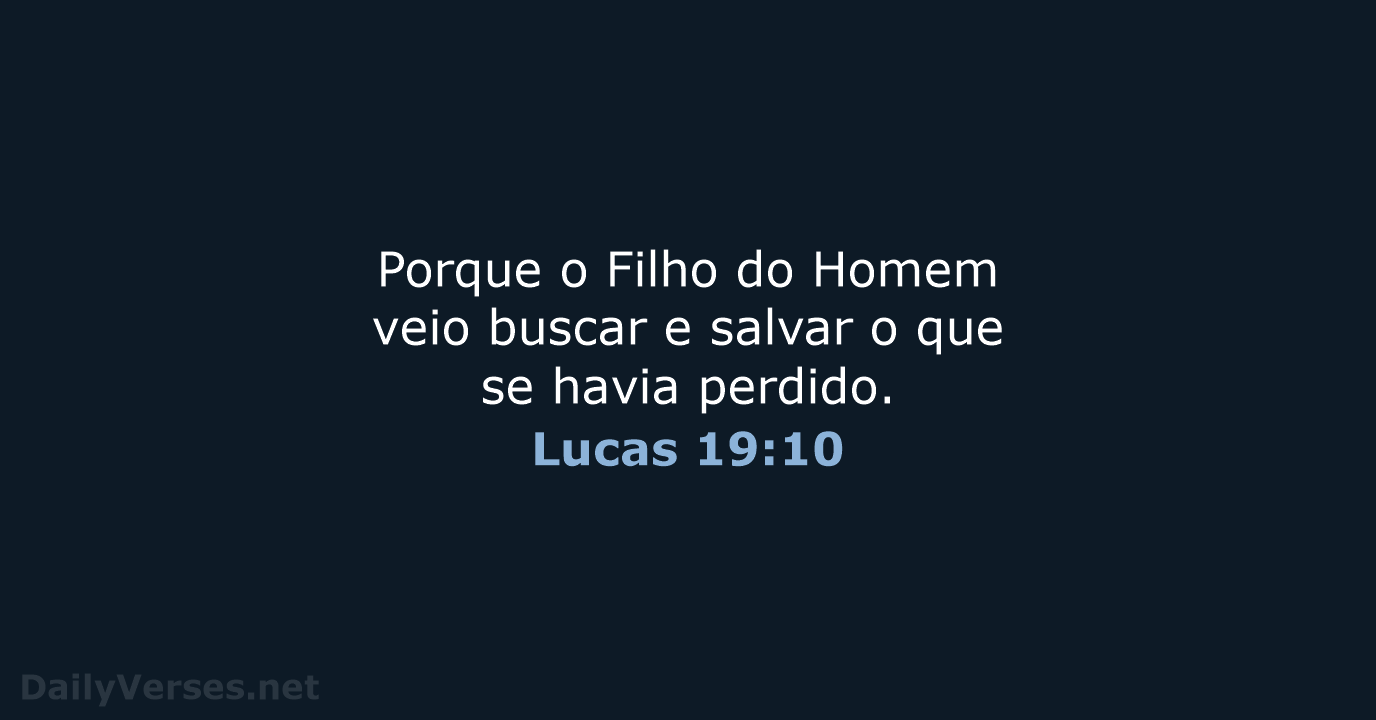 Lucas 19:10 - ARC