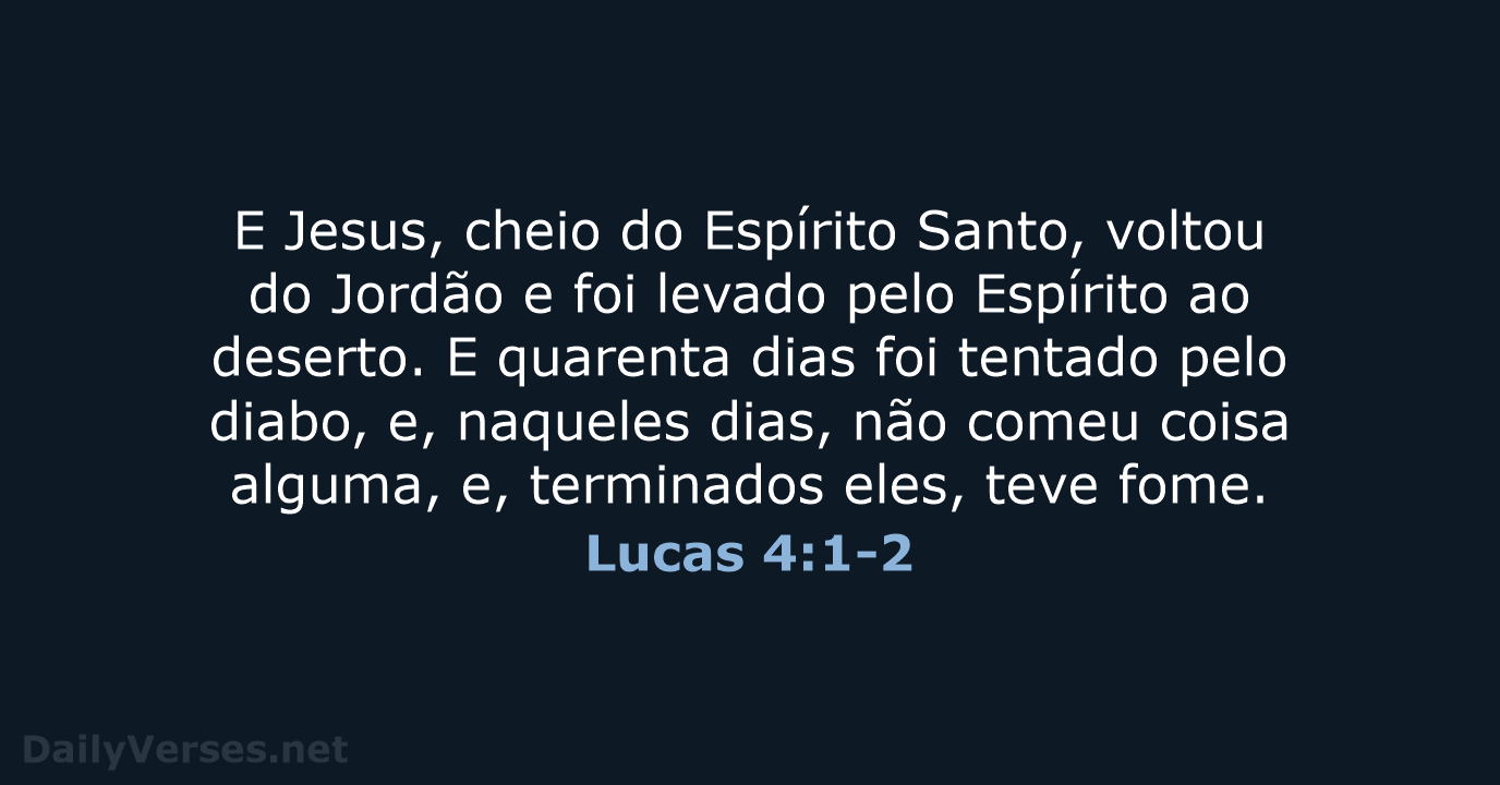 Lucas 4:1-2 - ARC