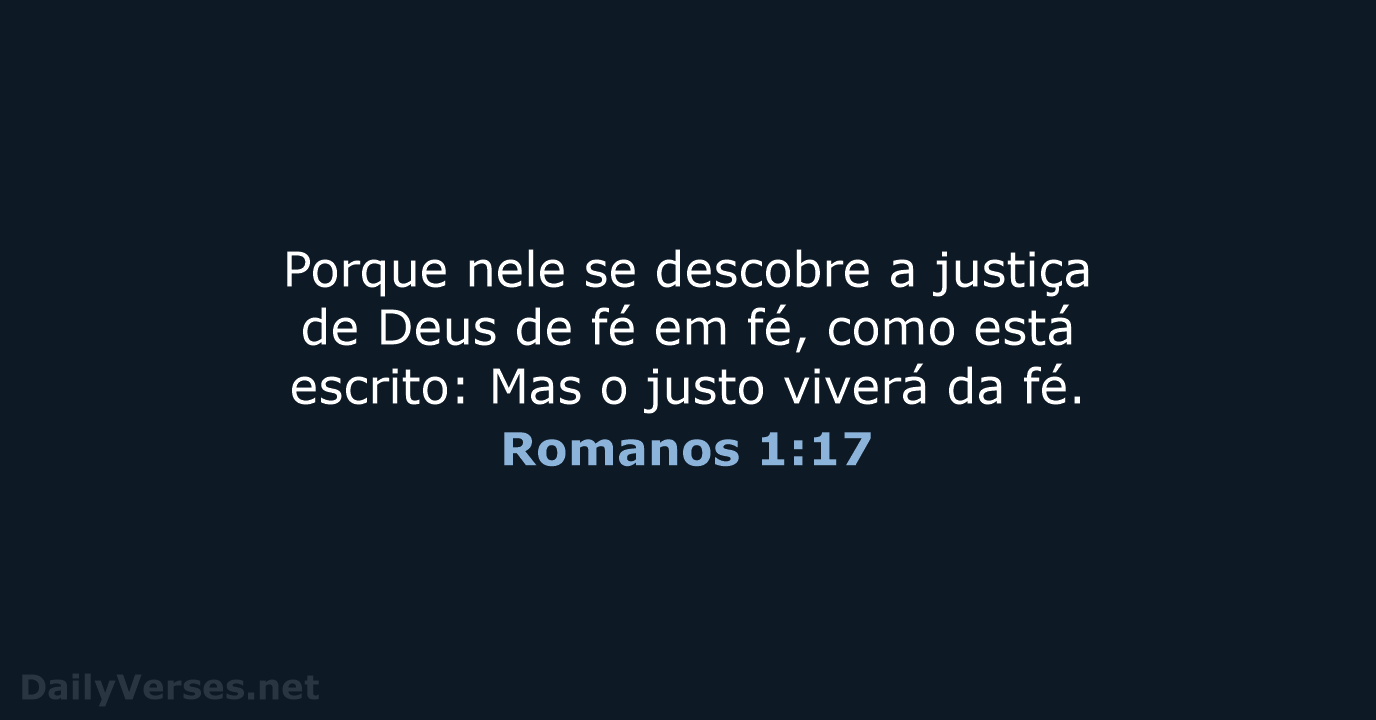 Romanos 1:17 - ARC