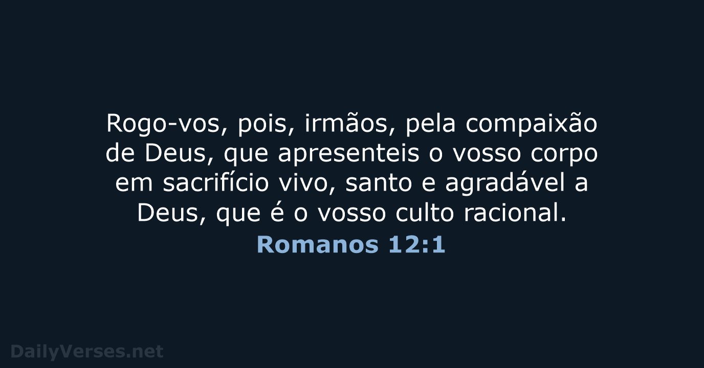 Romanos 12:1 - ARC