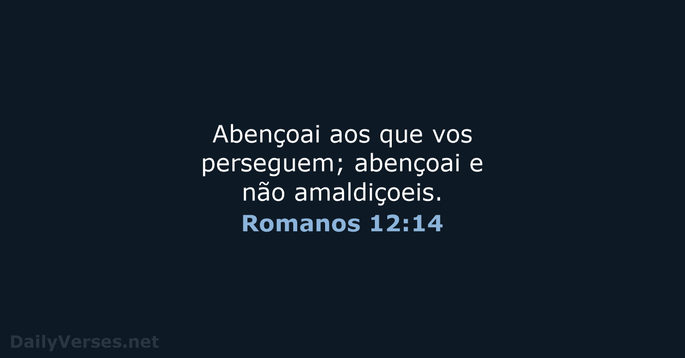 Romanos 12:14 - ARC