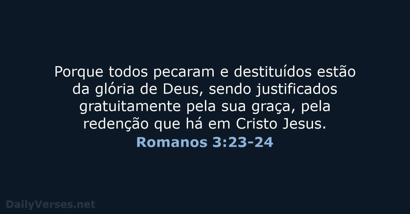 Romanos 3:23-24 - ARC