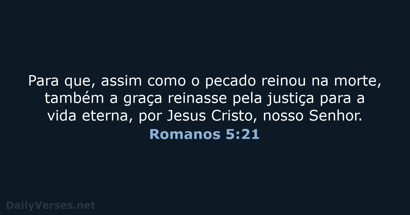 Romanos 5:21 - ARC