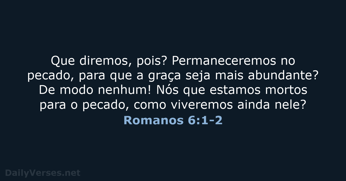 Romanos 6:1-2 - ARC
