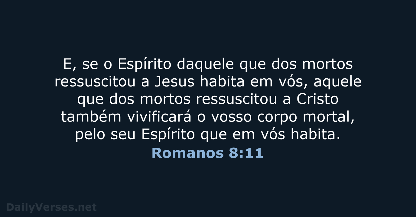 Romanos 8:11 - ARC