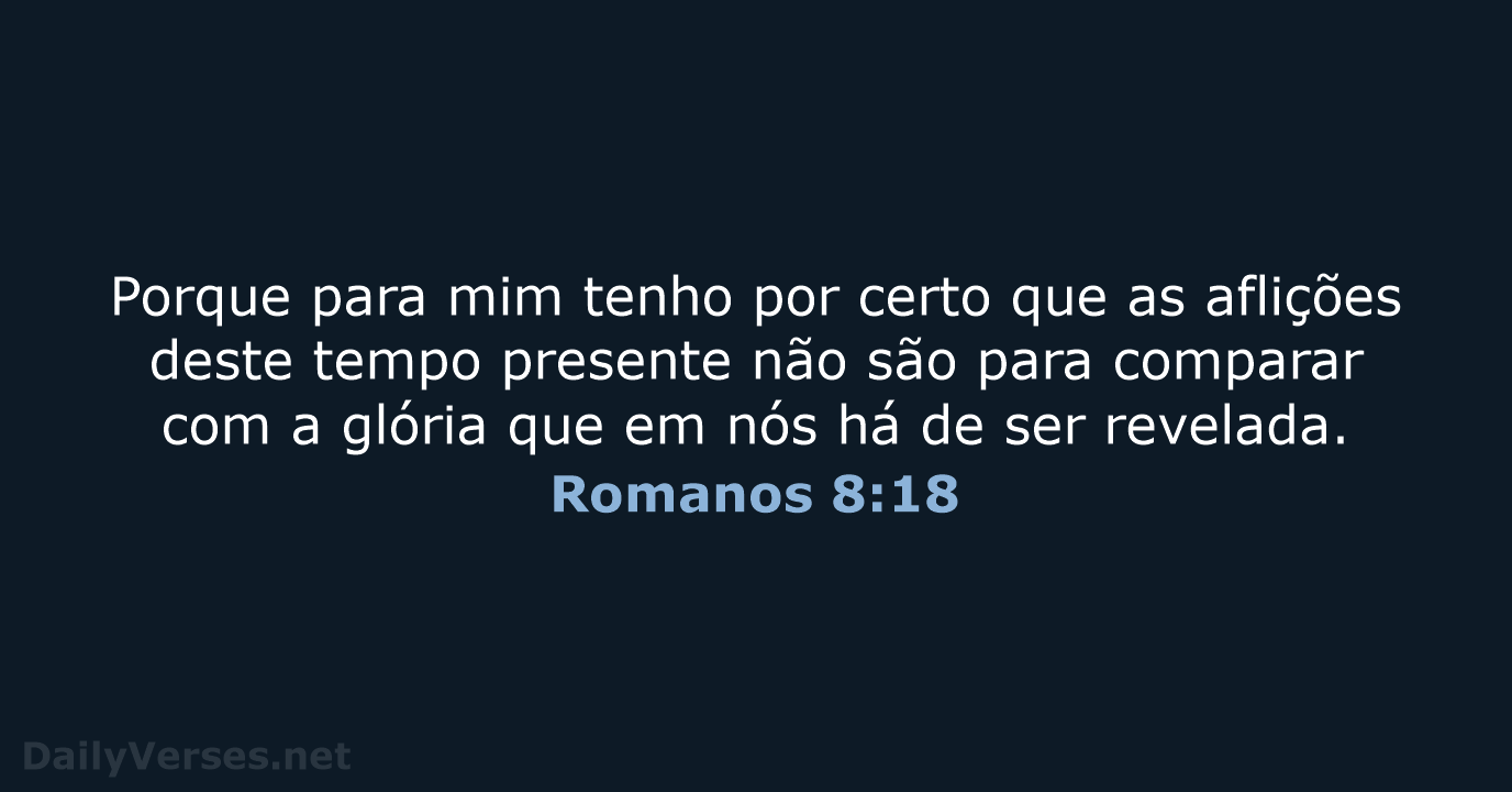 Romanos 8:18 - ARC