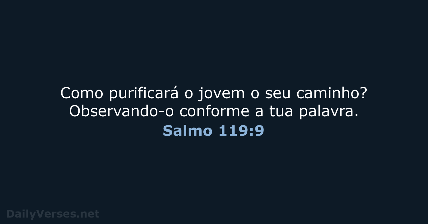 Salmo 119:9 - ARC