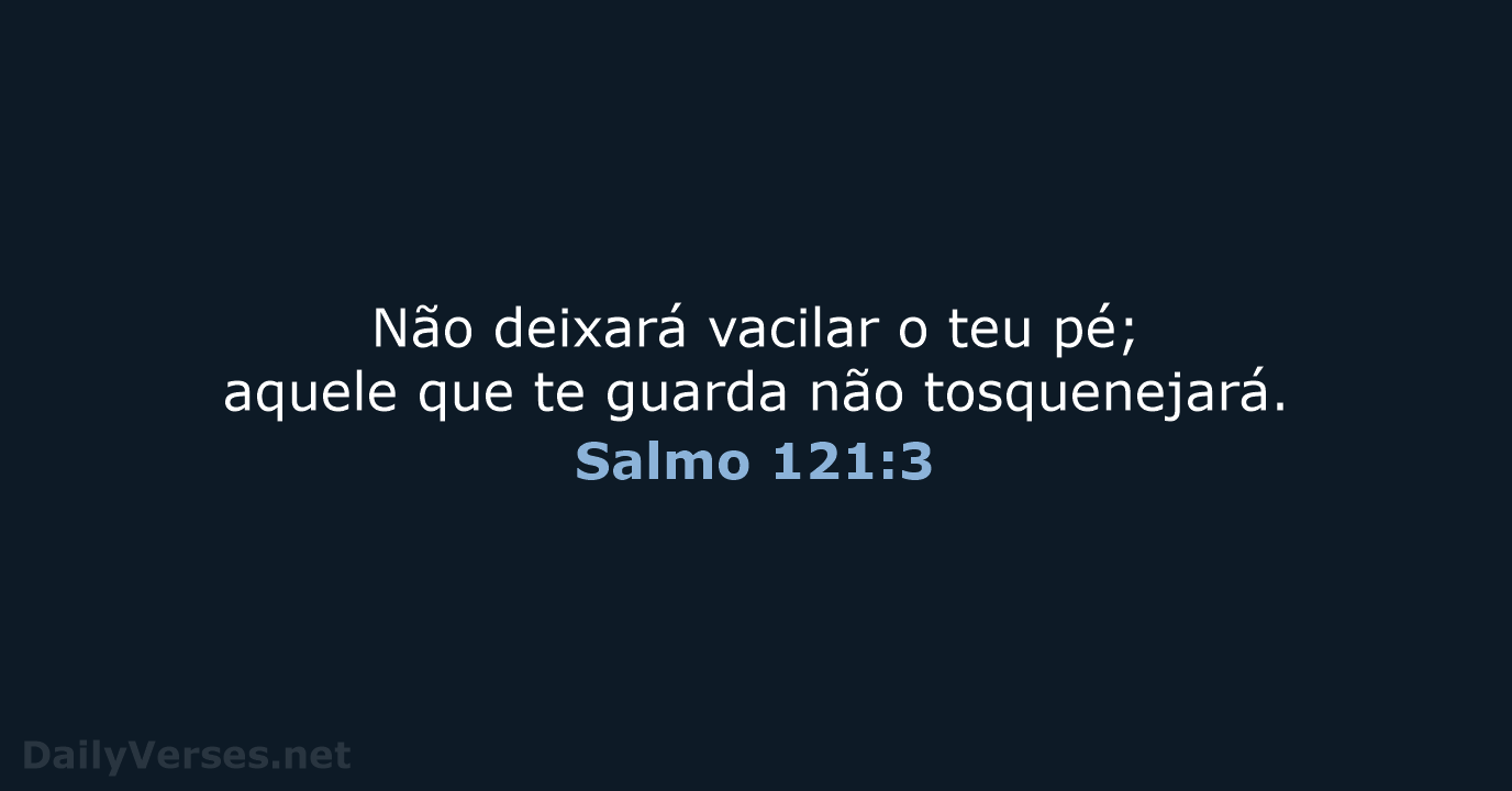 Salmo 121:3 - ARC