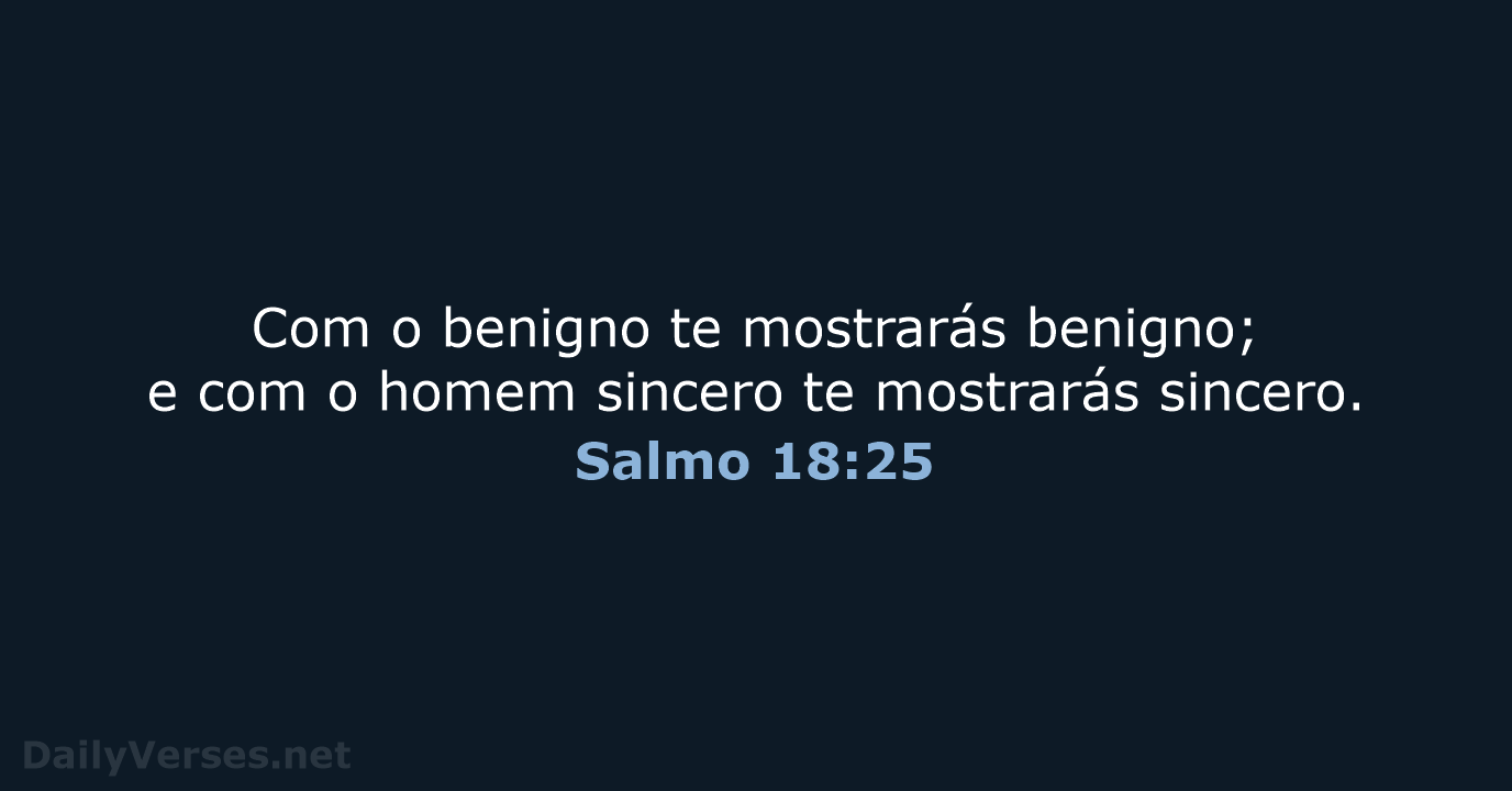 Salmo 18:25 - ARC