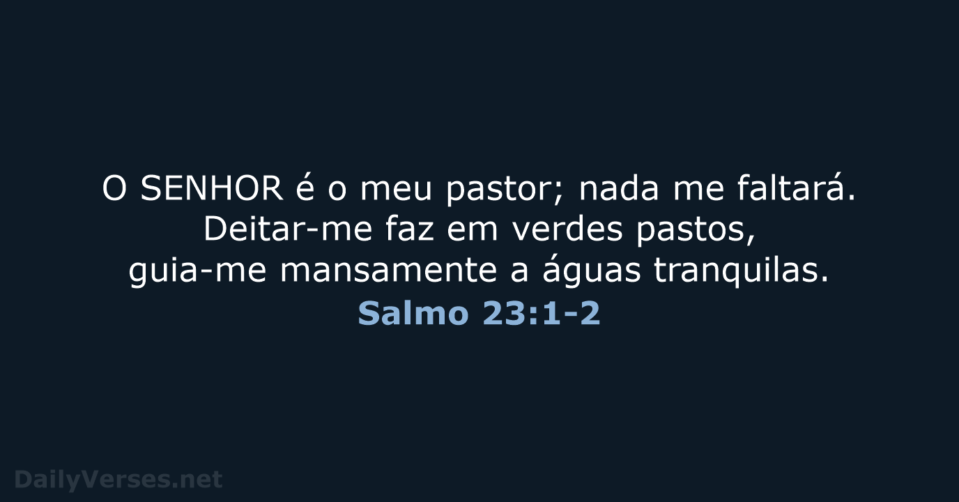 Salmo 23:1-2 - ARC