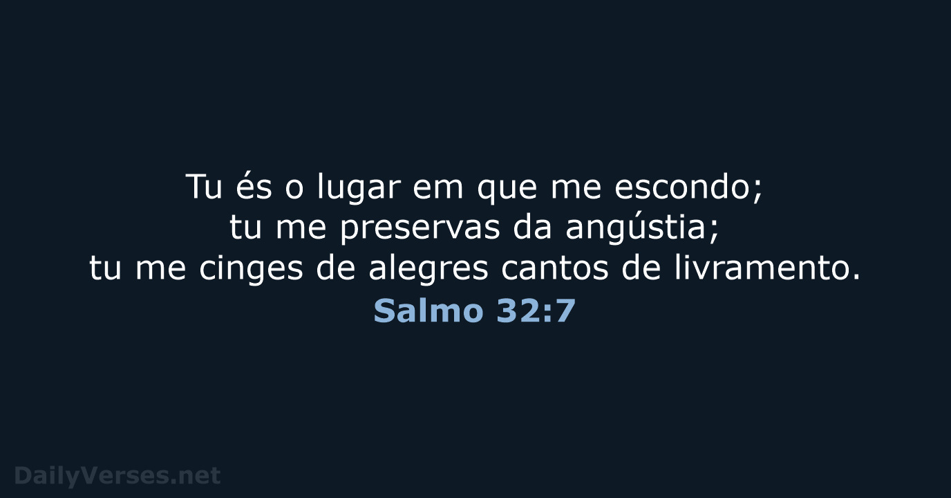 Salmo 32:7 - ARC
