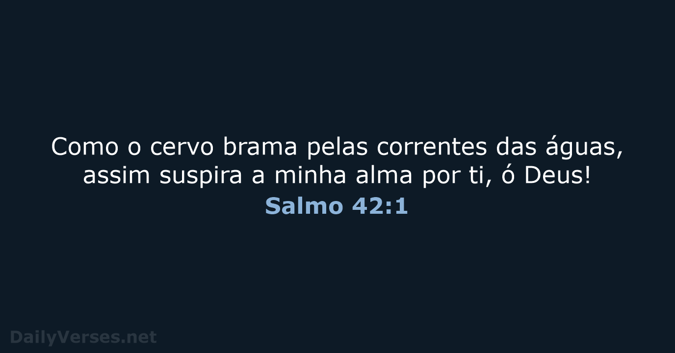 Salmo 42:1 - ARC