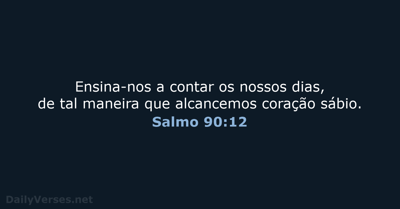 Salmo 90:12 - ARC