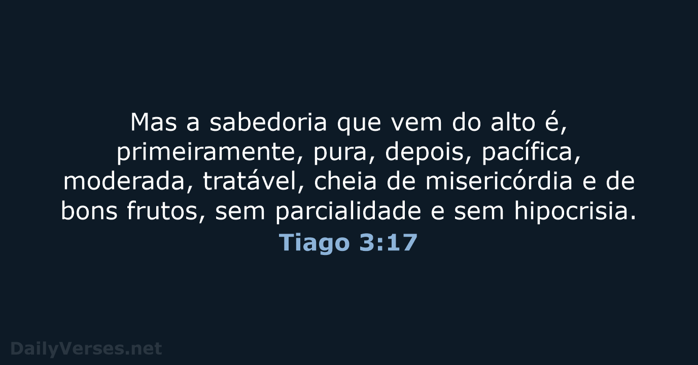 Tiago 3:17 - ARC
