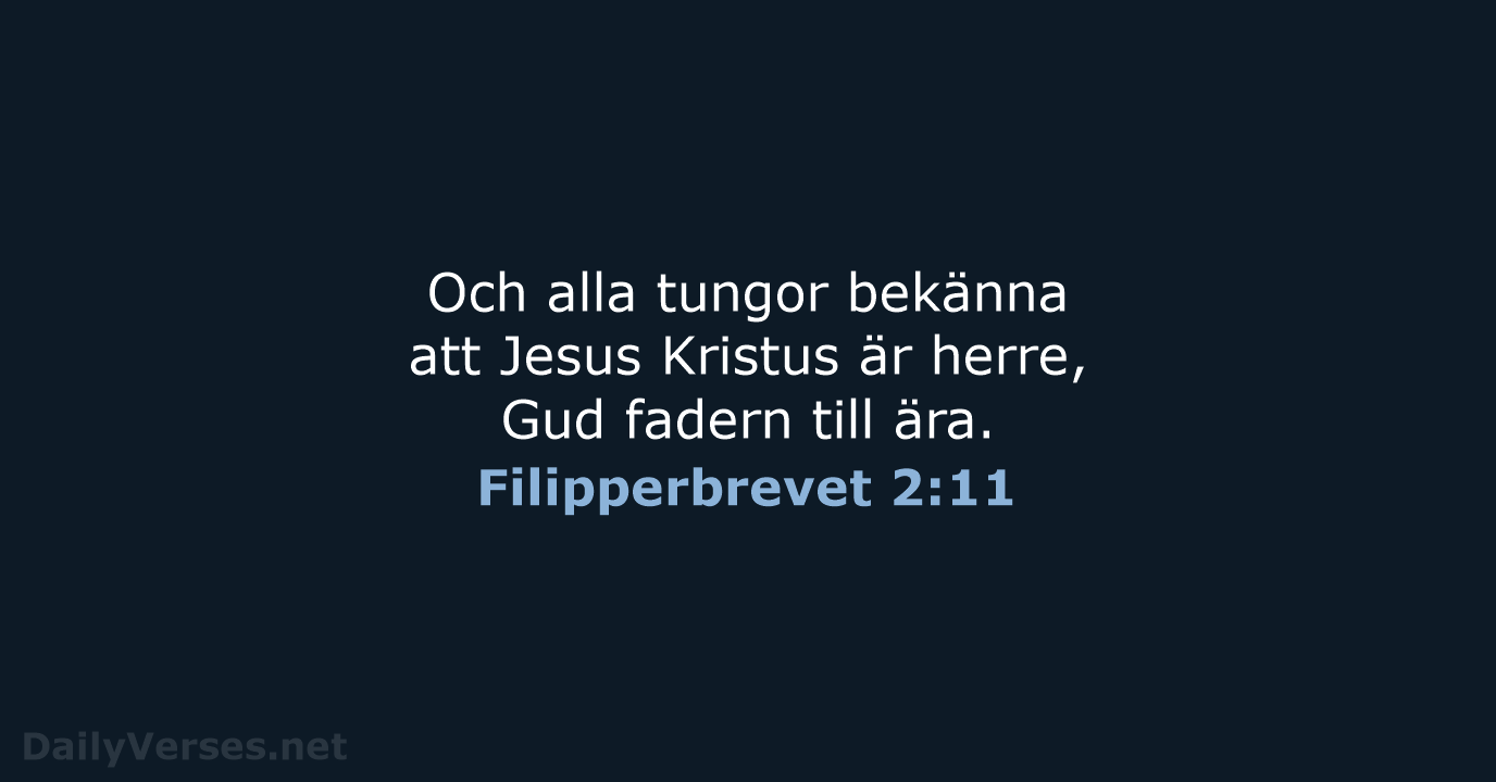 Filipperbrevet 2:11 - B2000