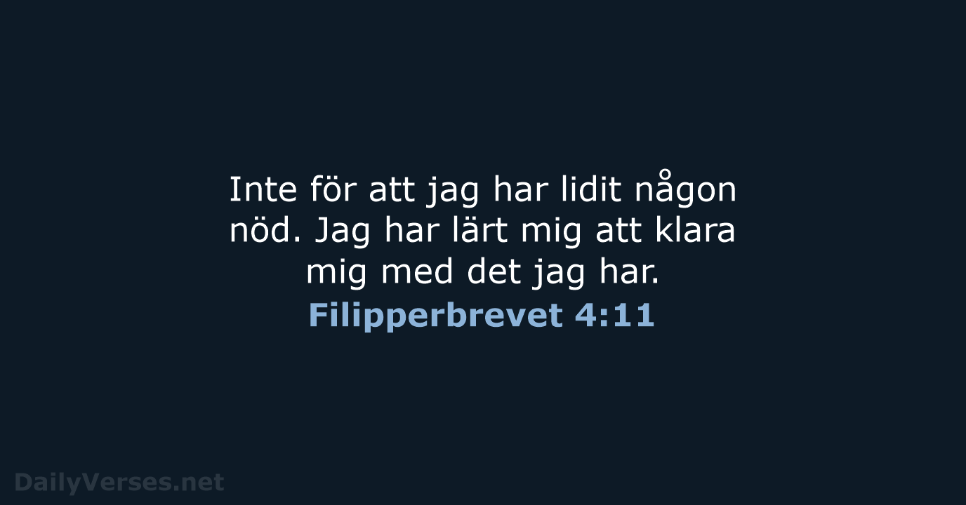 Filipperbrevet 4:11 - B2000