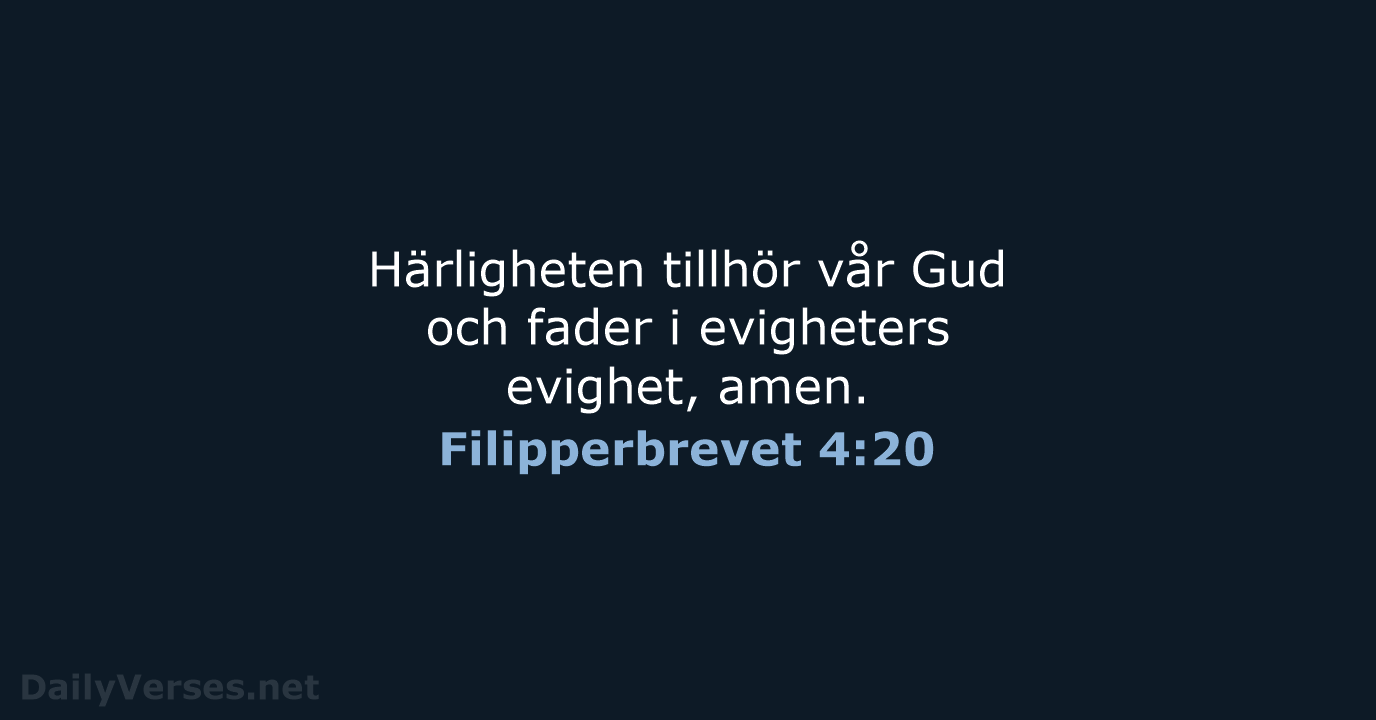 Filipperbrevet 4:20 - B2000