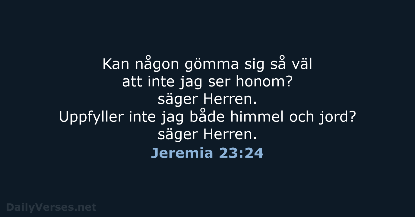Jeremia 23:24 - B2000