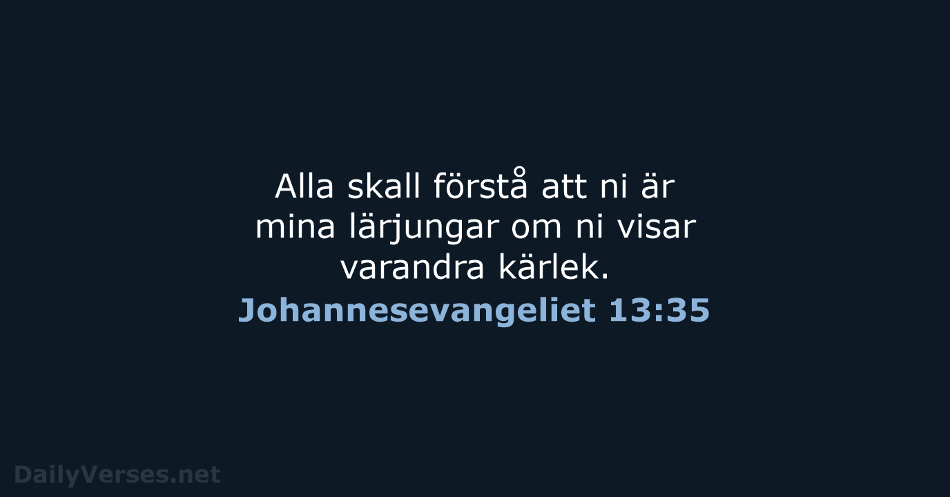 Johannesevangeliet 13:35 - B2000