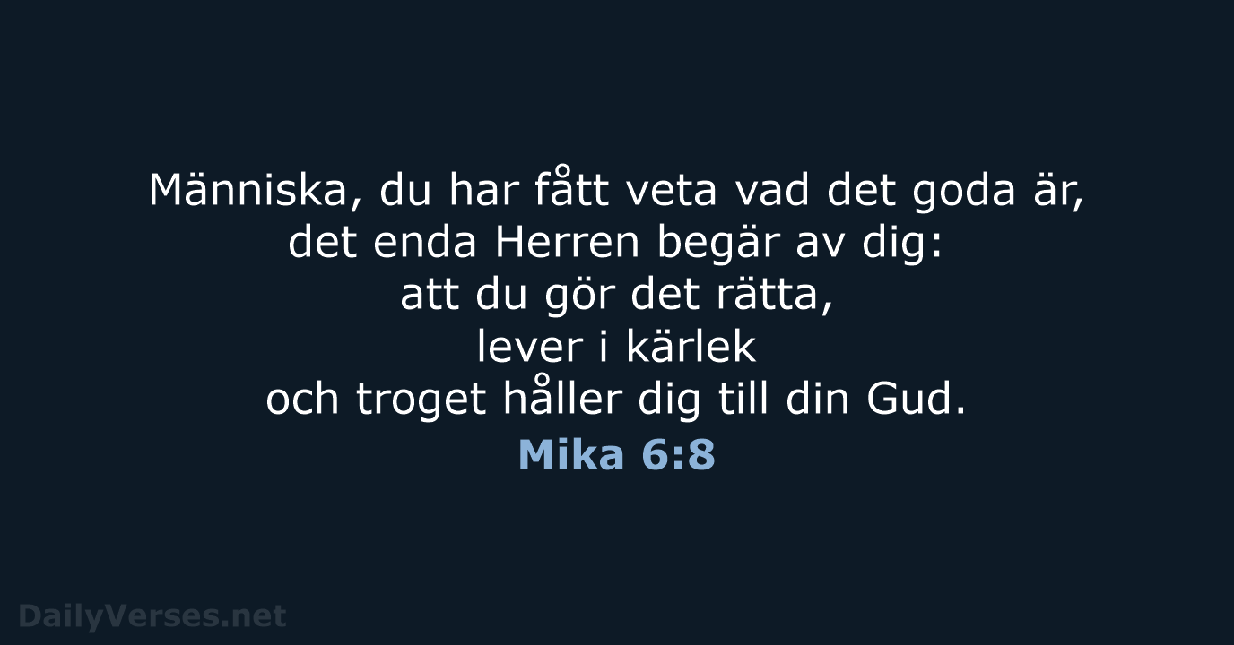 Mika 6:8 - B2000