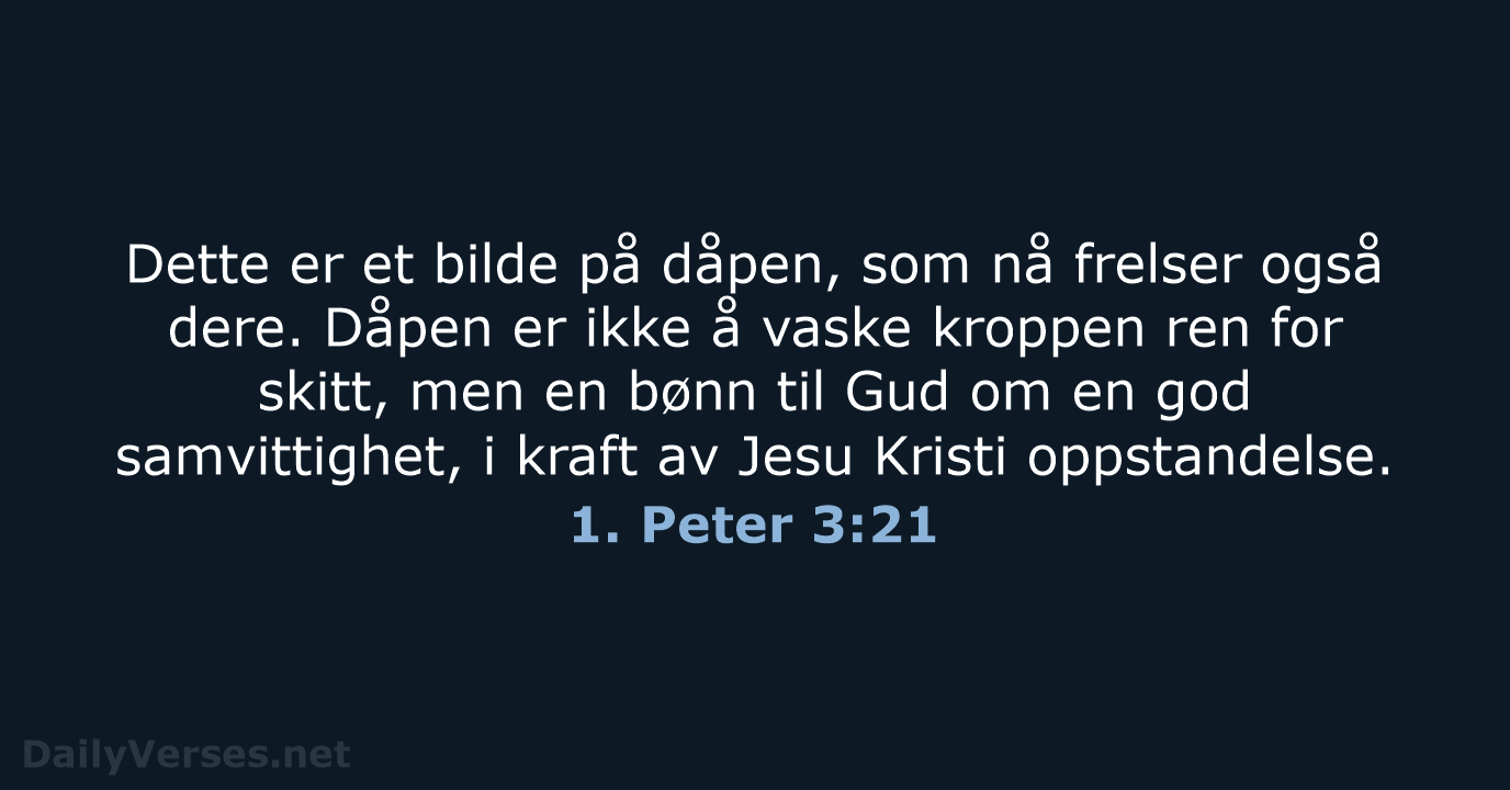 1. Peter 3:21 - B2024