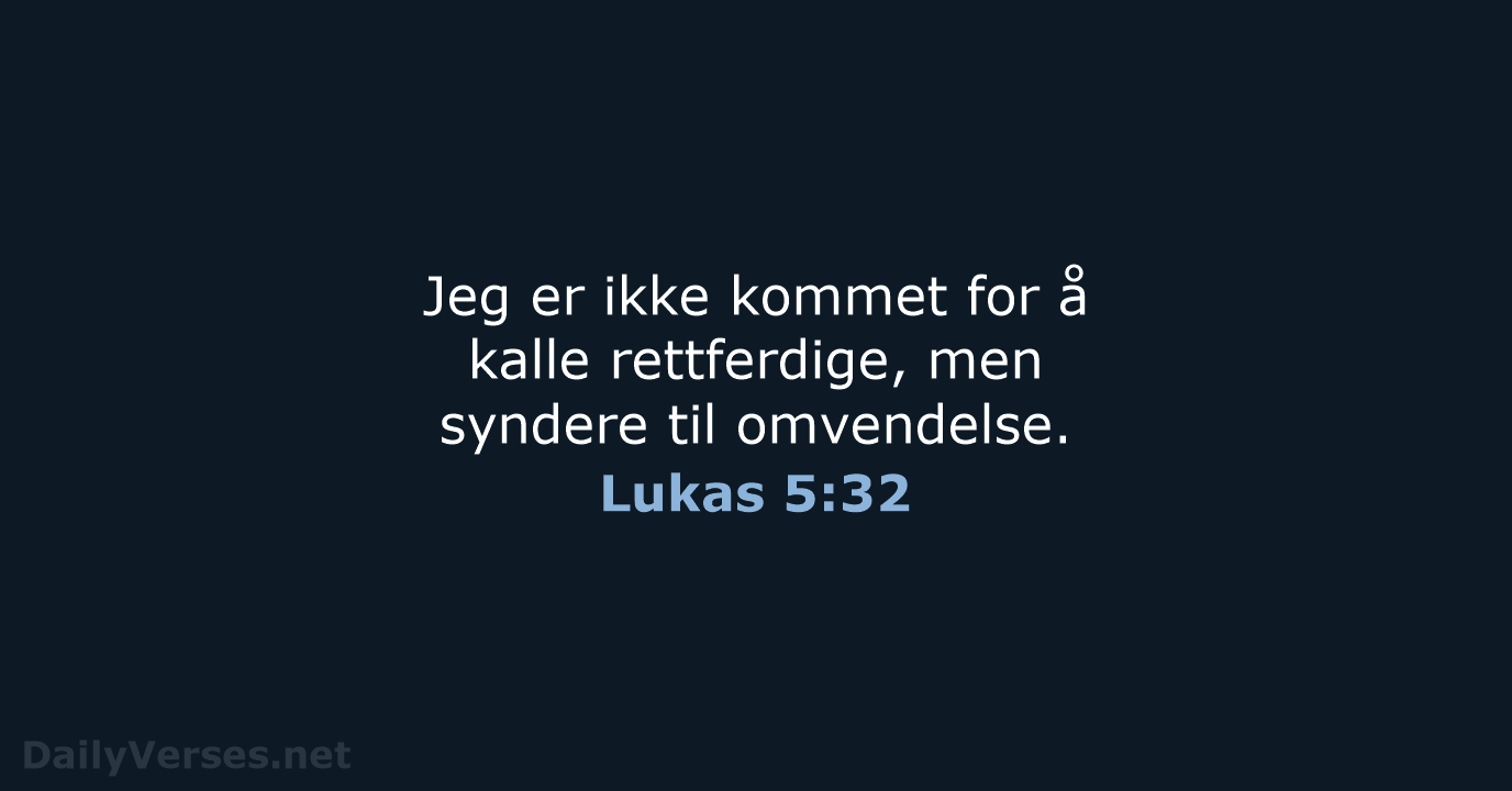 Lukas 5:32 - B2024