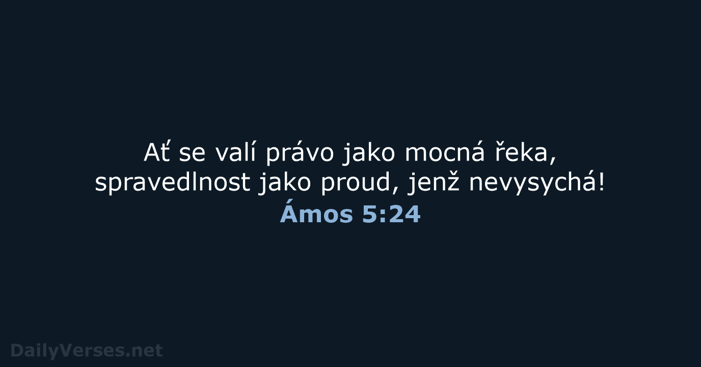 Ámos 5:24 - B21