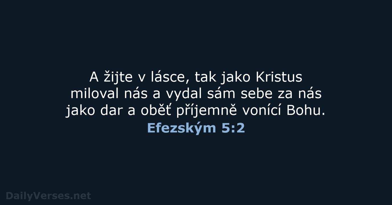 Efezským 5:2 - B21