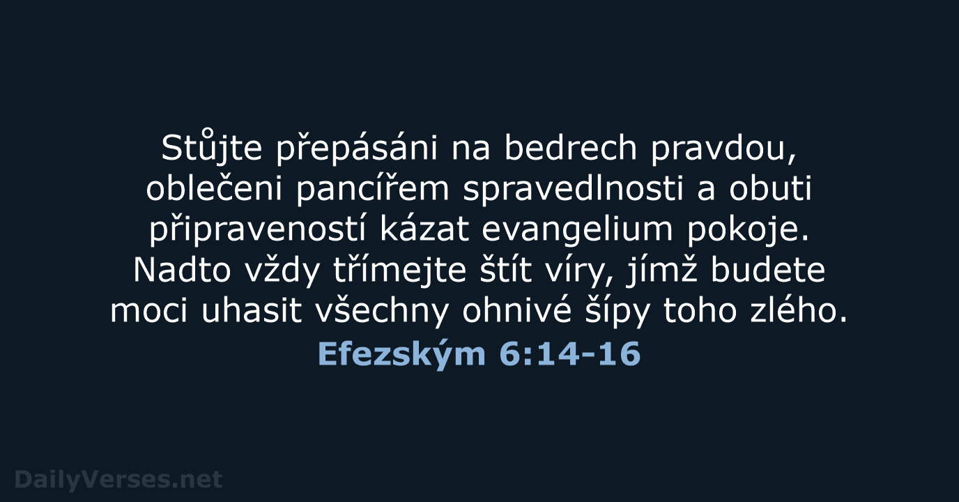 Efezským 6:14-16 - B21