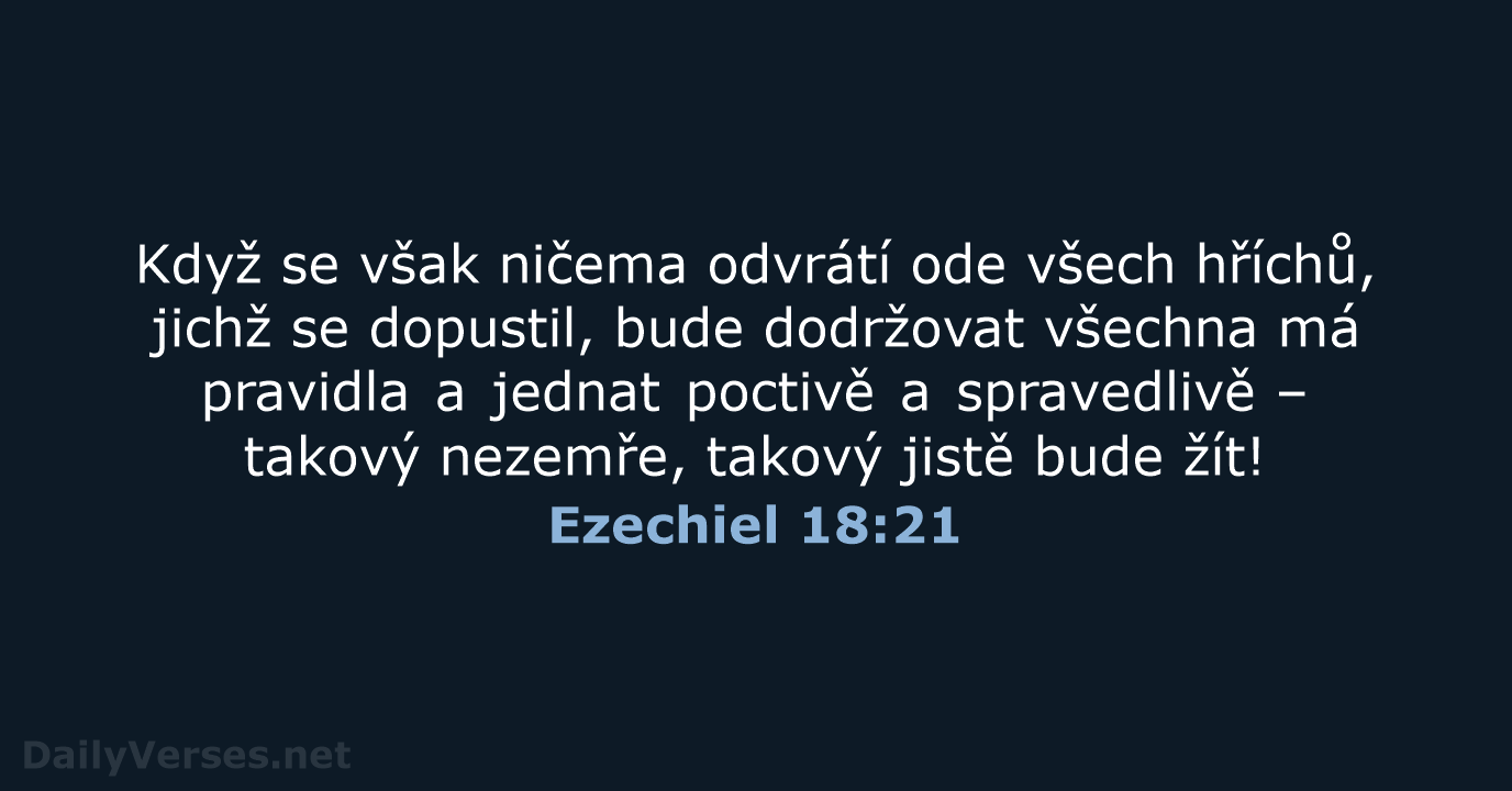 Ezechiel 18:21 - B21