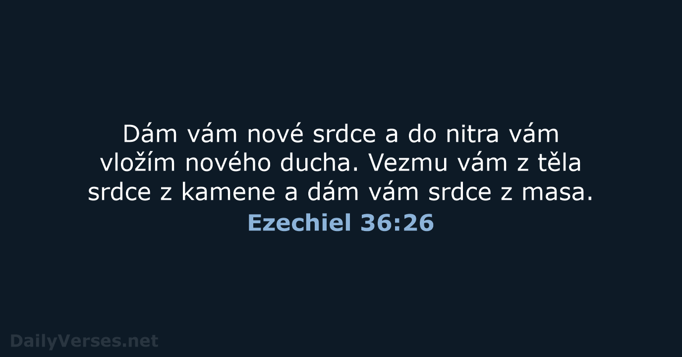 Ezechiel 36:26 - B21