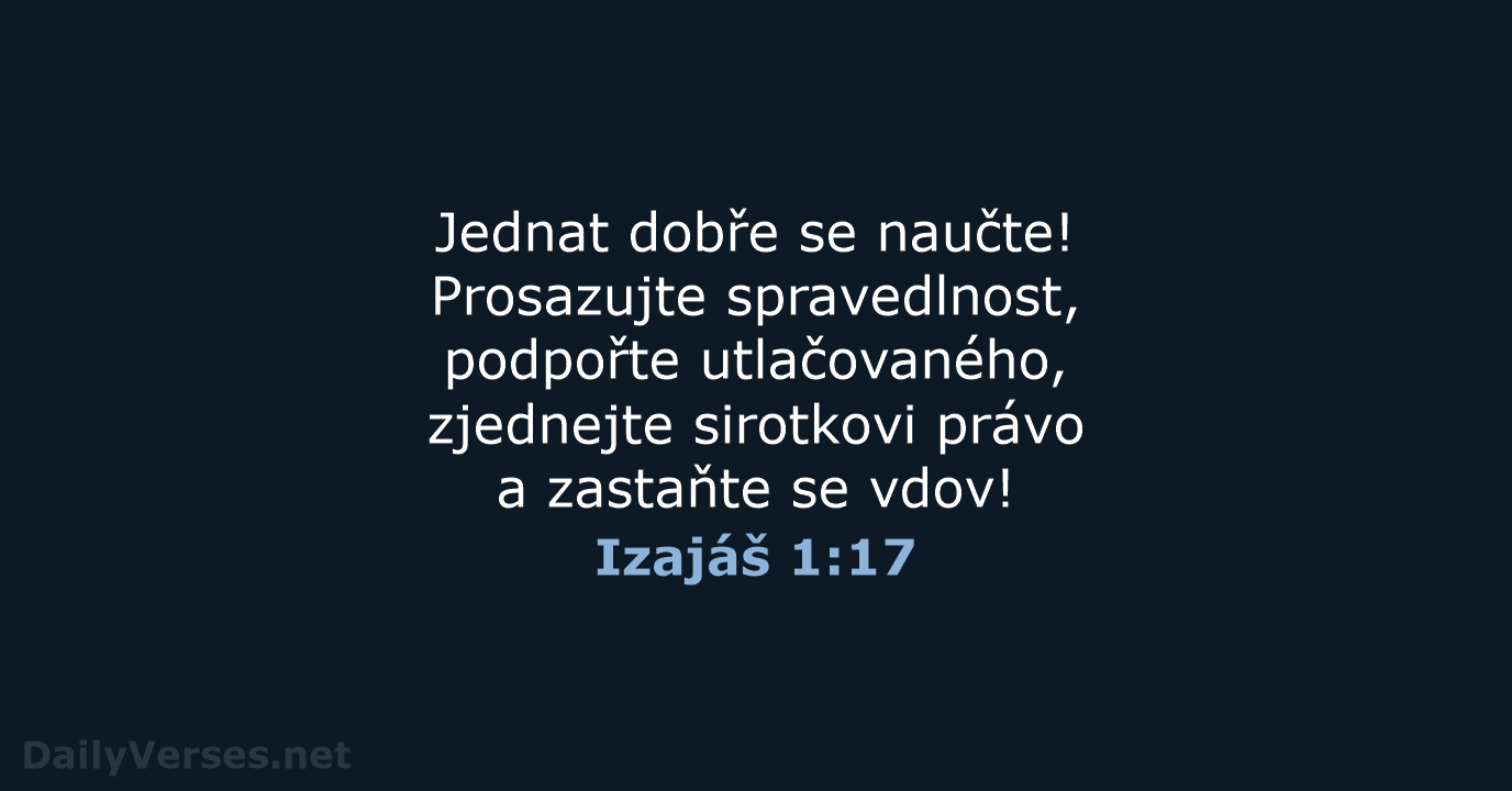 Izajáš 1:17 - B21