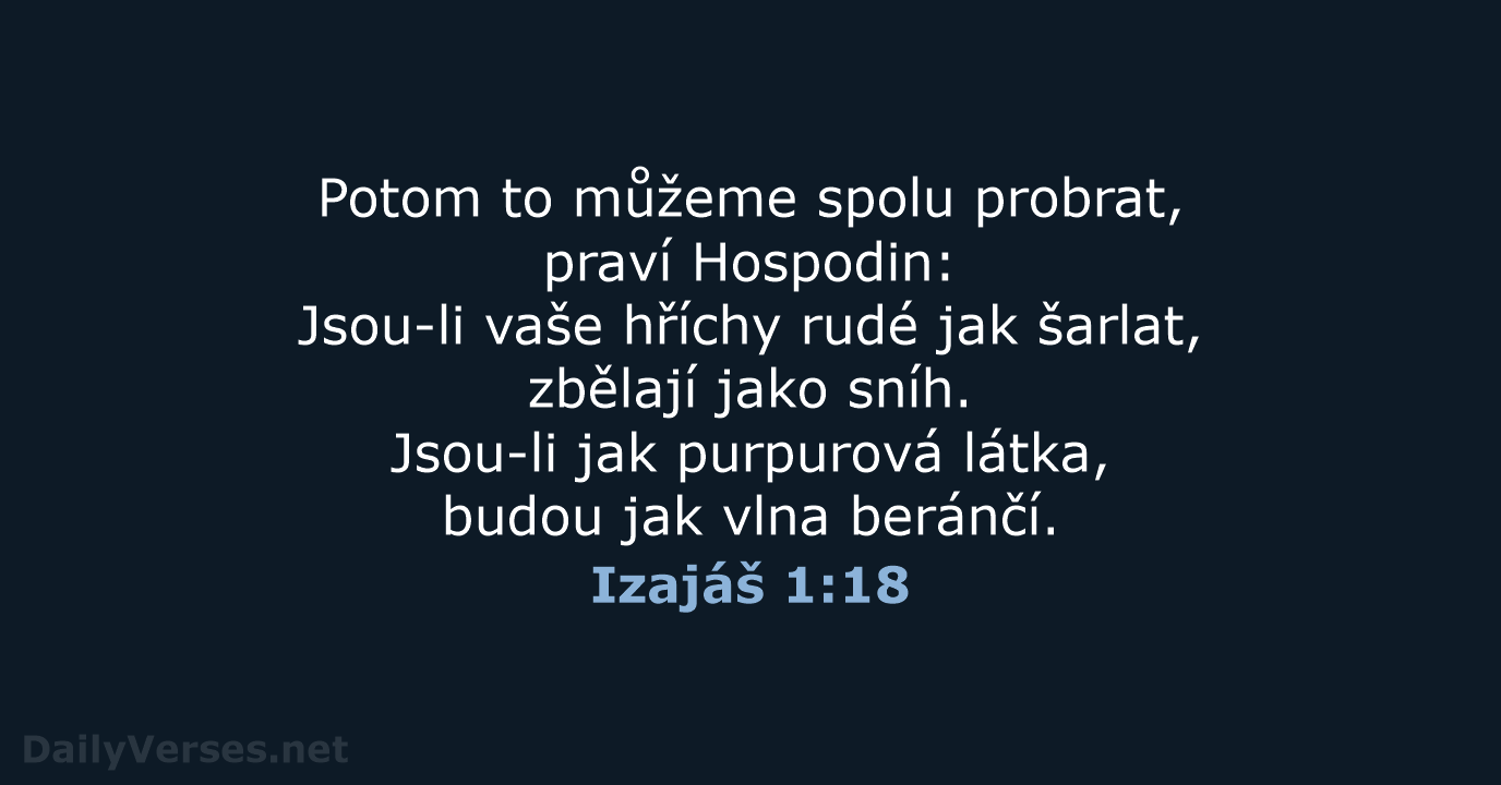 Izajáš 1:18 - B21