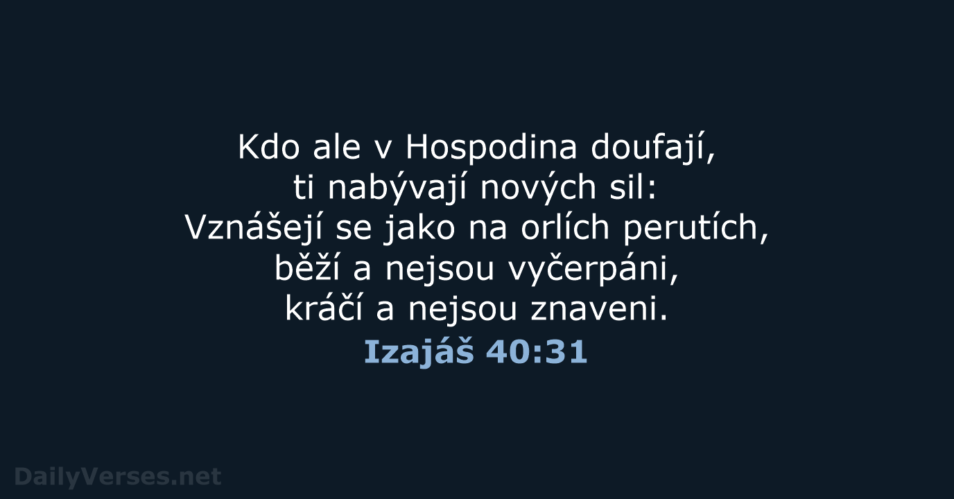 Izajáš 40:31 - B21