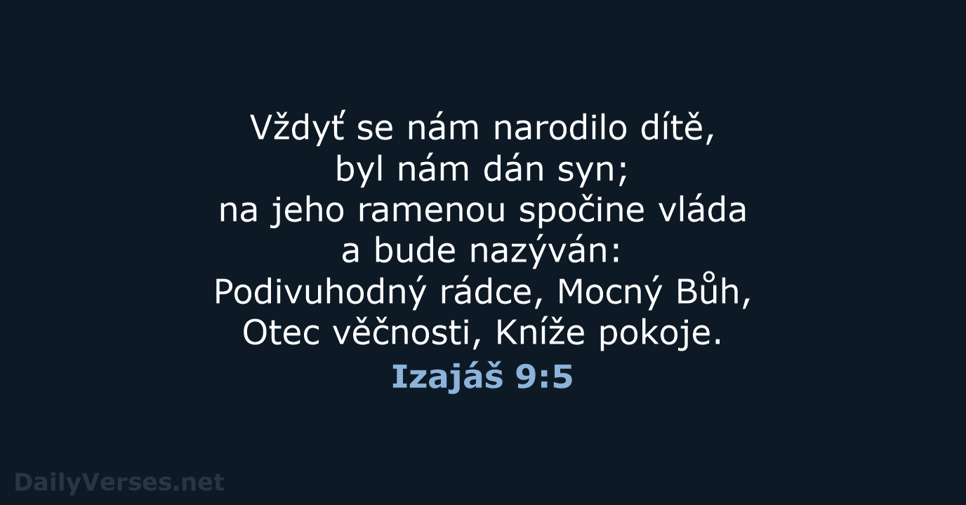 Izajáš 9:5 - B21