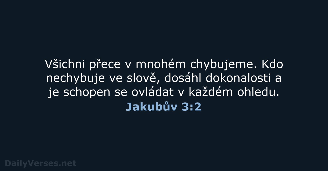 Jakubův 3:2 - B21