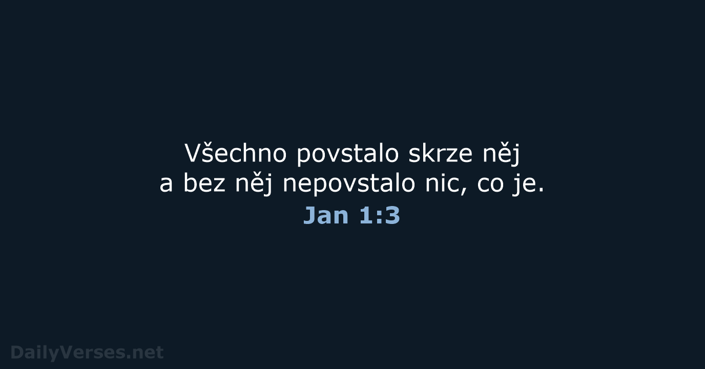 Jan 1:3 - B21
