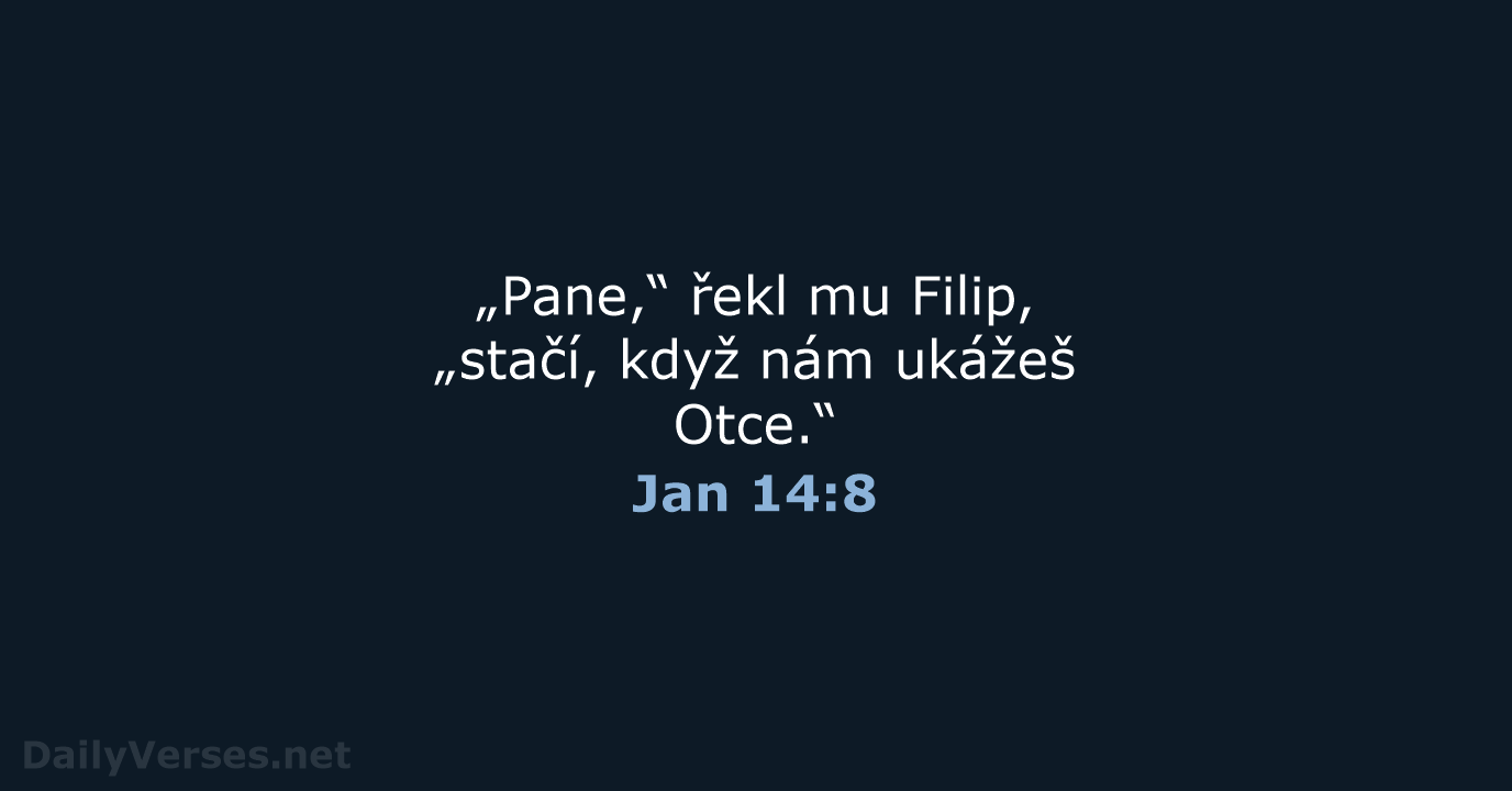 Jan 14:8 - B21